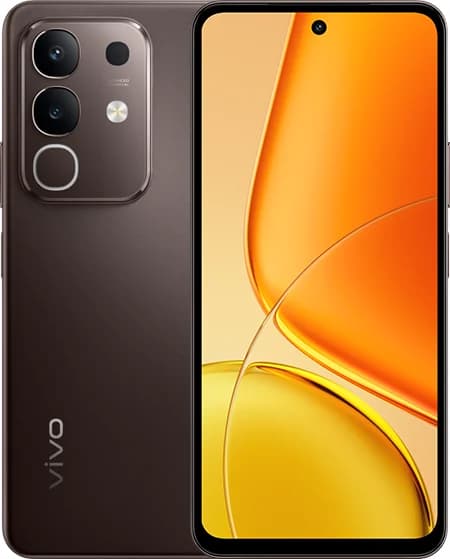 Vivo Y29 Noble Brown Vivo Y29 in Noble Brown — front and back view