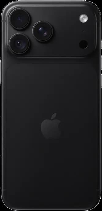 iPhone 18 Pro Max Black iPhone 18 Pro Max in Black, back view
